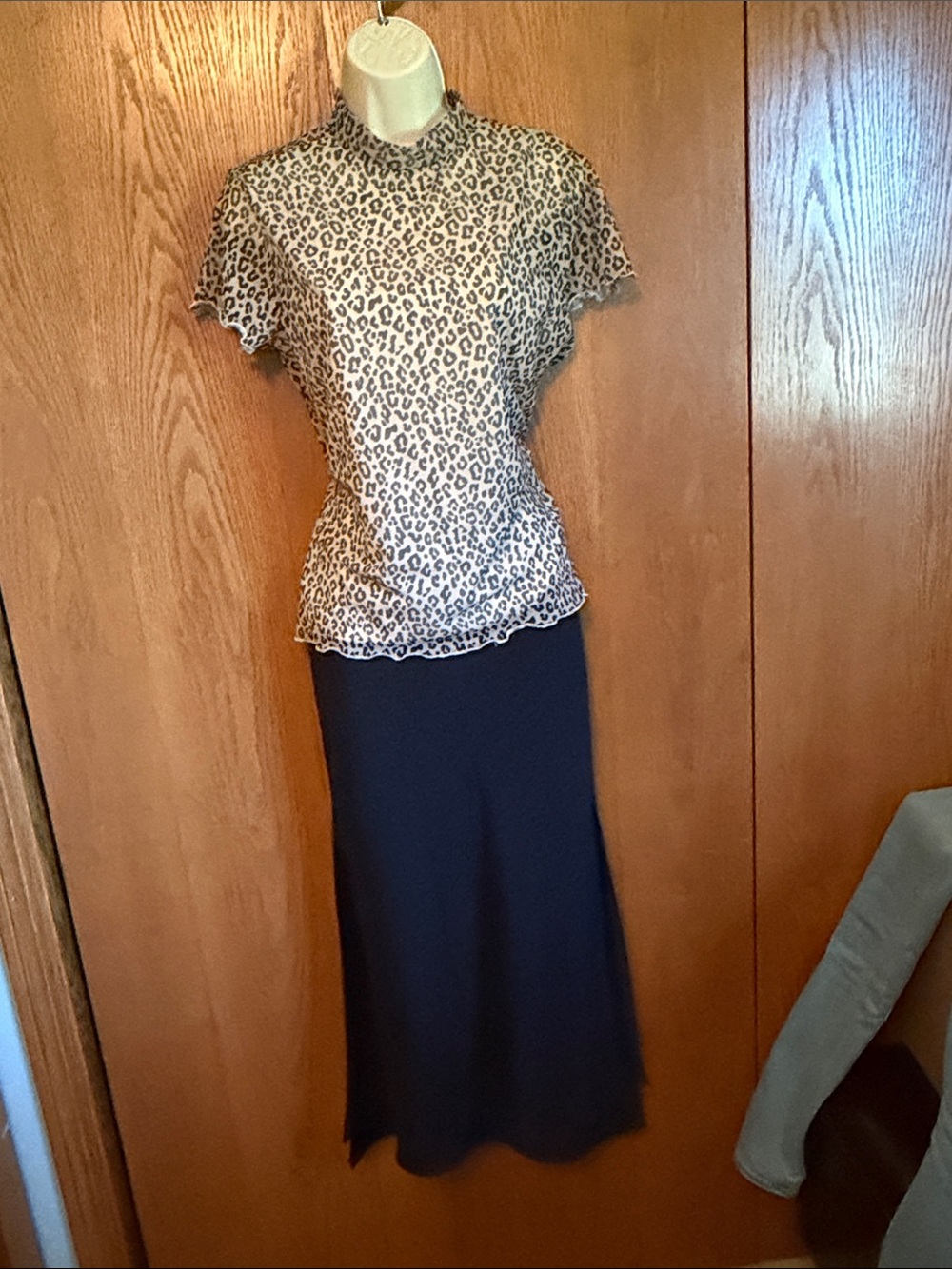 Express Black Maxi Skirt